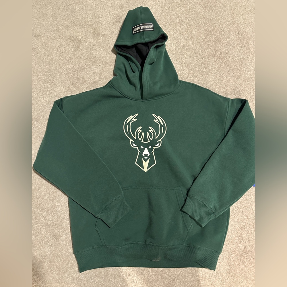 Milwaukee Bucks Green Sweatshirt Hoodie